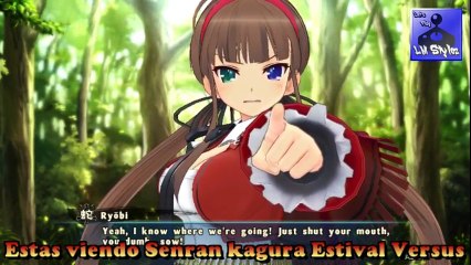 Senran Kagura Estival Versus Modo Historia parte 1
