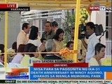 NTG: Misa para sa death anniversary ni Ninoy, idaraos sa Manila Memorial Park