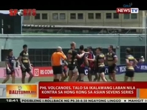 PHL Volcanoes, talo sa ikalawang laban nila kontra sa Hong Kong sa Asian Seven Series