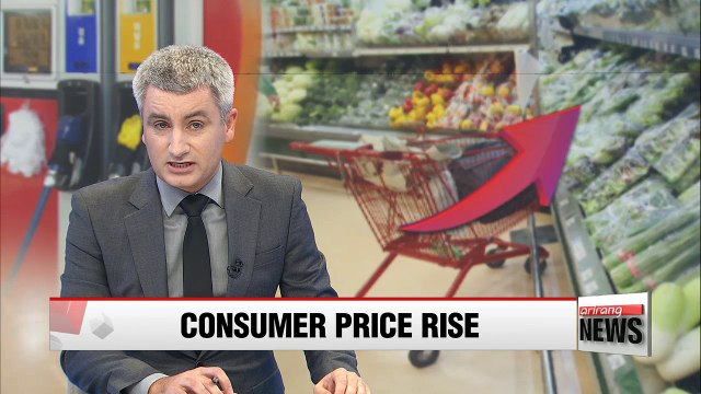Korea's consumer prices grow at fastest pace in nearly 5 years
