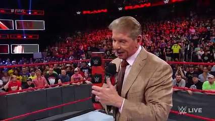 Mr. McMahon promises to shake up Raw and SmackDown LIVE- Raw, April 3, 2017