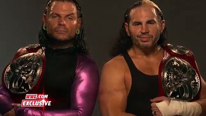 The Hardy Boys get photographed as the Raw Tag Team Champions- Raw Fallout, April 3, 2017