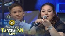 Tawag ng Tanghalan Kids: Hurado Karla gives a gift to a contender