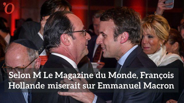 Présidentielle : Hollande parie sur une victoire de Macron