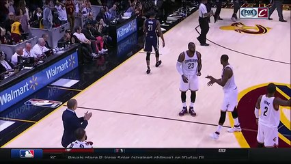 Tristan Thompson On In Game Argument With LeBron James - YouTube