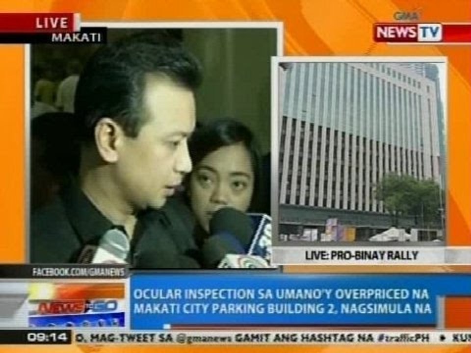 NTG: Ocular inspection sa umano'y overpriced na Makati City Hall Building II, nagsimula na