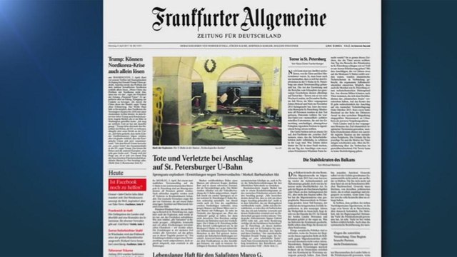 Европейская пресса о петербургском теракте