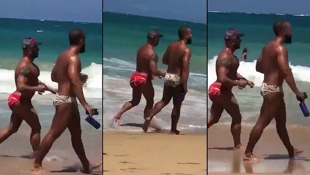 Un mec super musclé avec des implants fessiers ! #WTF