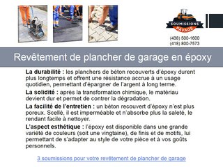 Comparez époxy, polyréa & polyaspartique pour plancher de garage