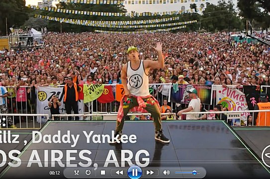 Zumba Dance Aerobic Workout - FIREHOUSE - To Burn Calories