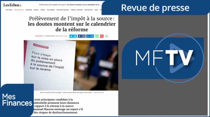 RDP semaine 14 : le prélèvement à la source fait débat et l'épargne retraite délaissée