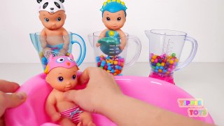 Blender Candy and Baby Doll Bath Time For Kids-znodeBgfg2w