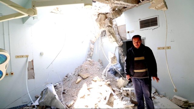 Syria: Rescue teams blame Russia for hospital bombing