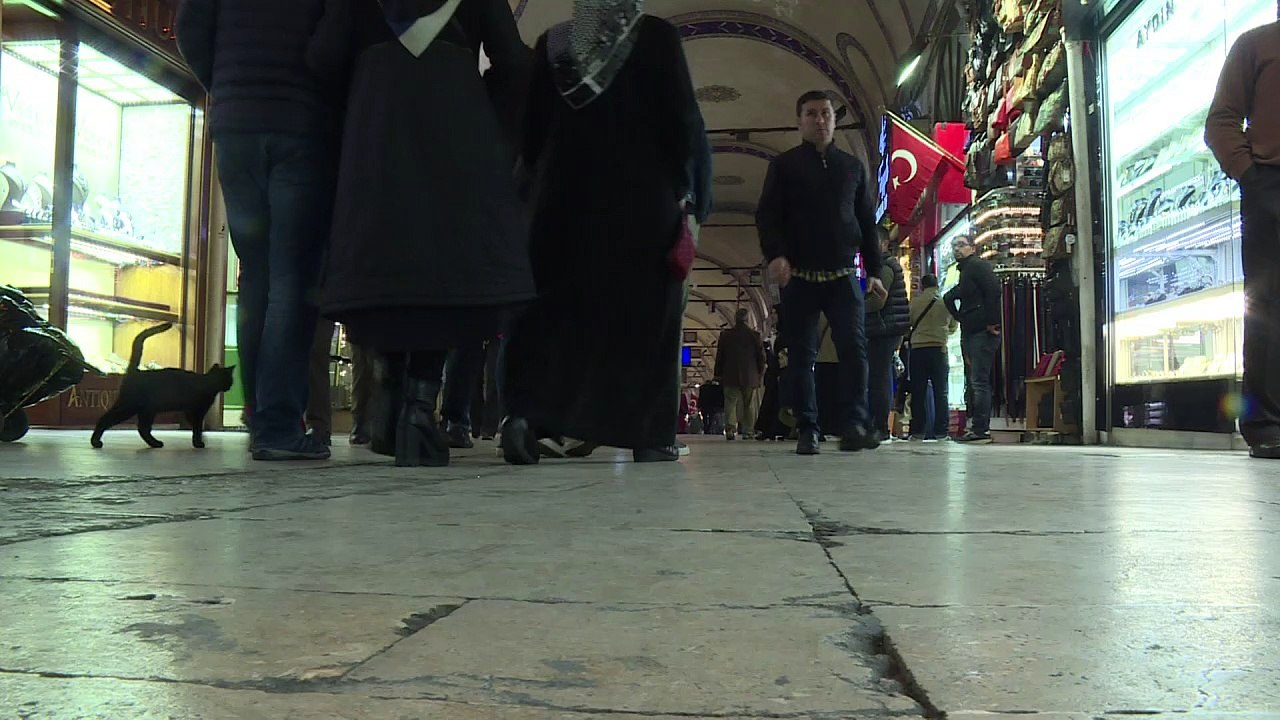 Schönheitskur für den großen basar von istanbul