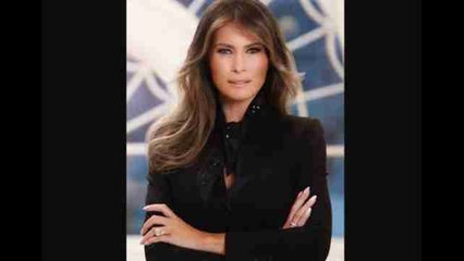 Melania Trump ya tiene su primer retrato oficial como primera dama