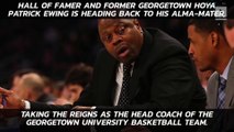 Patrick Ewing named head coach of Georgetown