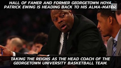 Patrick Ewing named head coach of Georgetown