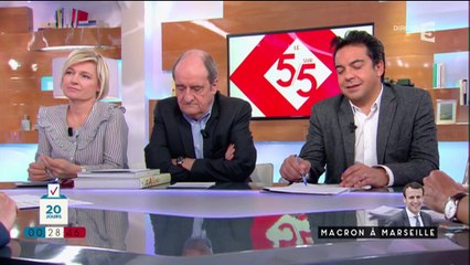 "C'est du vide, du vent" : quand des participants à un meeting de Macron quittent la salle avant la fin de son discours