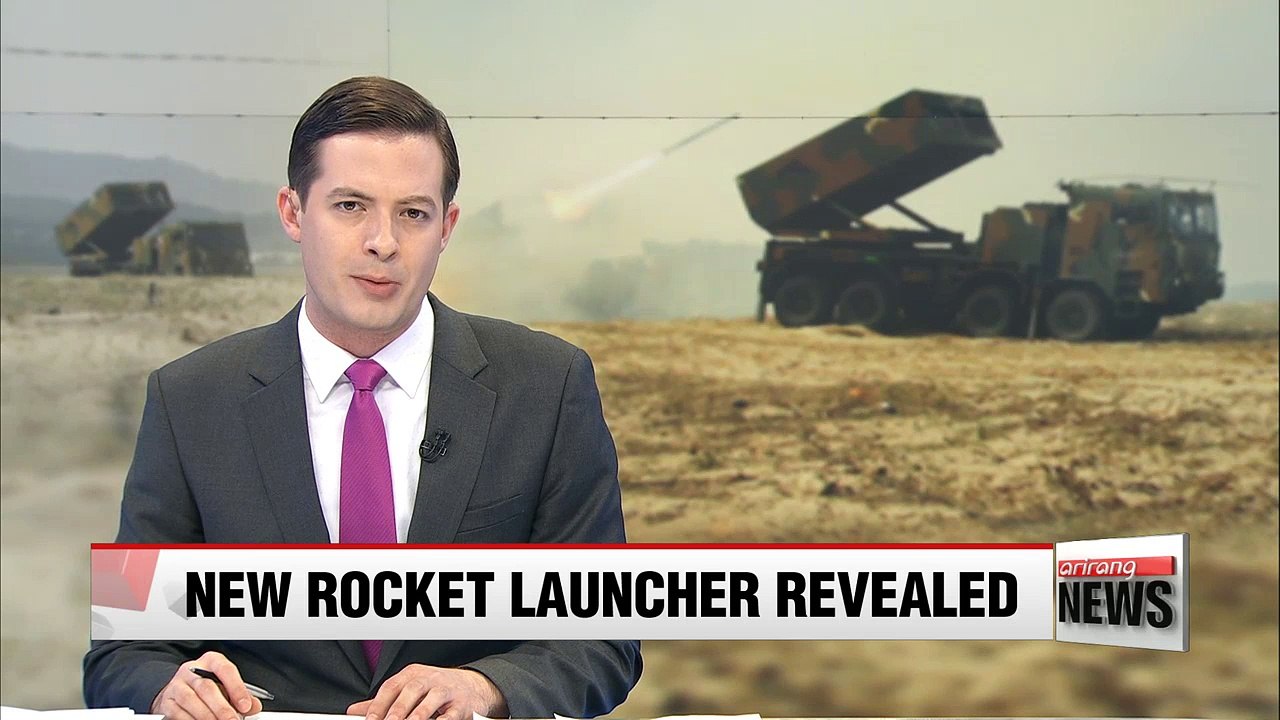 S. Korean Army unveils multiple rocket launcher Chunmoo for first time