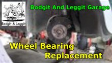 how to replace mini wheel bearing 2003 bodgit and leggit garage