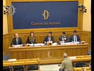Roma - Conferenza stampa di Andrea Mazziotti e Ivan Catalano (30.03.17)