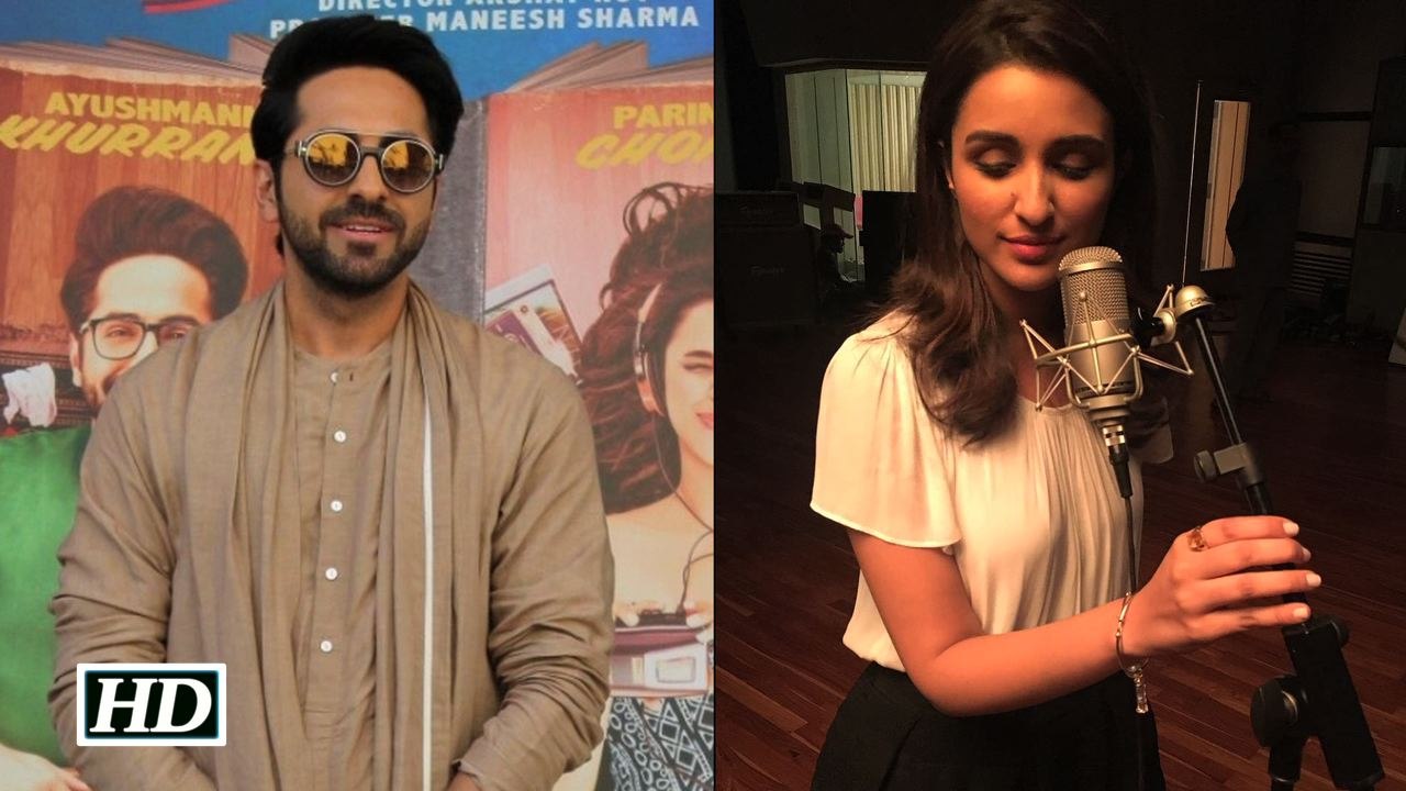 Role SWAP | Ayushmaan LEFT Singing, Parineeti JOINS Singing
