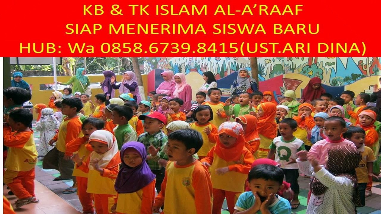 Wa 0858.6739.8415, TK Terbaik di Solo, Playgroup Favorit di Solo, KB & TK Islam Al-A'RAAF