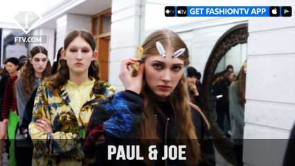 Paris Fashion Week Fall/WItner 2017-18 - Paul & Joe Hairstyle | FTV.com