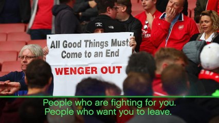 Arsenal fan unrest doesn't worry Wenger