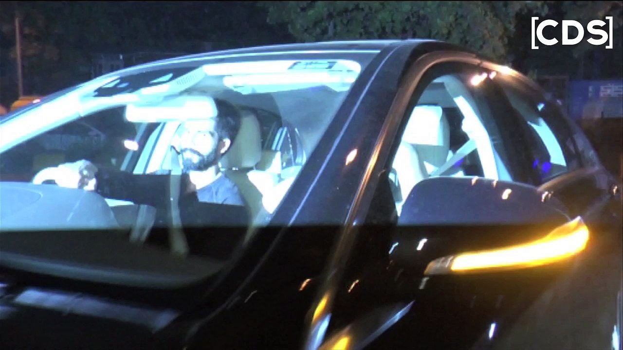 SHAHID KAPOOR AND HIS WIFE SPOTED LATE NIGHT