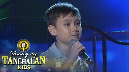Tawag ng Tanghalan Kids: Derick Tiu | One Call Away
