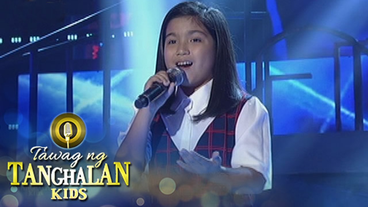 Tawag ng Tanghalan Kids: Alexandra Kate Sodela | Hulog Ng Langit