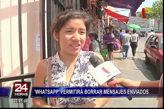 Whatsapp permitirá borrar mensajes enviados