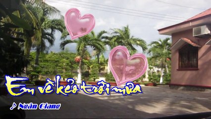 [Karaoke] EM VỀ KẺO TRỜI MƯA - Ngân Giang (Beat Lệ Quyên)