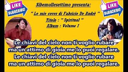 Spiritual ( Fabrizio De Andrè cover )