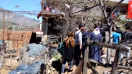 Kahramanmaraşlı Şehidin Baba Ocağına Ateş Düştü