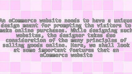 Essential Features Every ECommerce Website Should Have