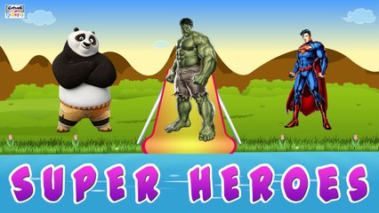 Our Super Heroes - Fun Learning Educational Video For Kids By Catrack Kids
