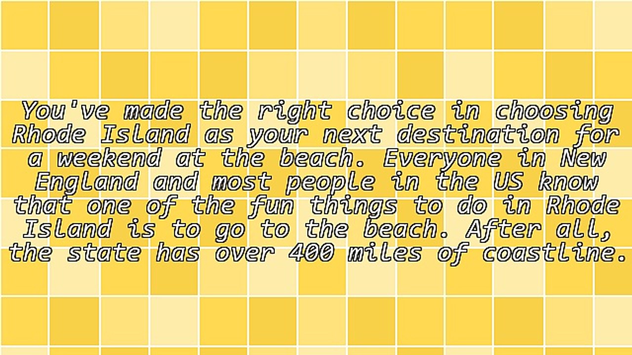 What Are the Best Beaches in Rhode Island for 2015?