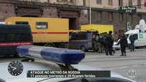 Explosão em metrô deixa 11 mortos e 39 feridos na Rússia