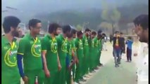 kashmiri boys played pakistan national anthem before starting cricket match - YouTube
