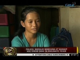 24Oras: Dalaga, madalas manghina at manikip ang dibdib dahil sa rheumatic fever