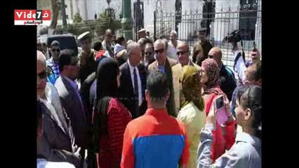 بالفيديو..محافظ المنيا يشارك فى إطلاق مبادرة "فى حب مصر" للتبرع بالدم