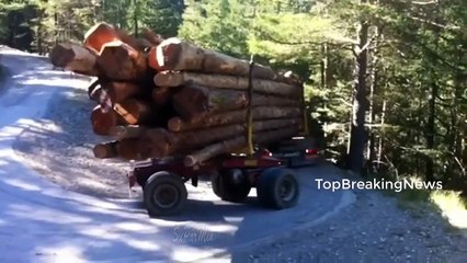 ऐसे ट्रक ड्राइवर भी होते है देखिये इनकी कला ! पहले कही नहीं देखा होगा ऐसा - 2017