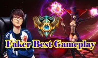 SKT T1 Faker Leblanc Gameplay | Playstyle | league of Legends | lol | how to play leblanc | Best of