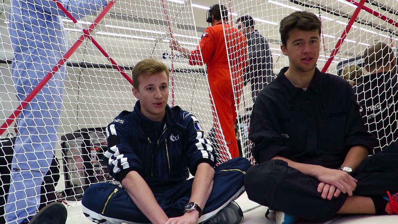 Vol en apesanteur de deux lycéens de Pontarlier