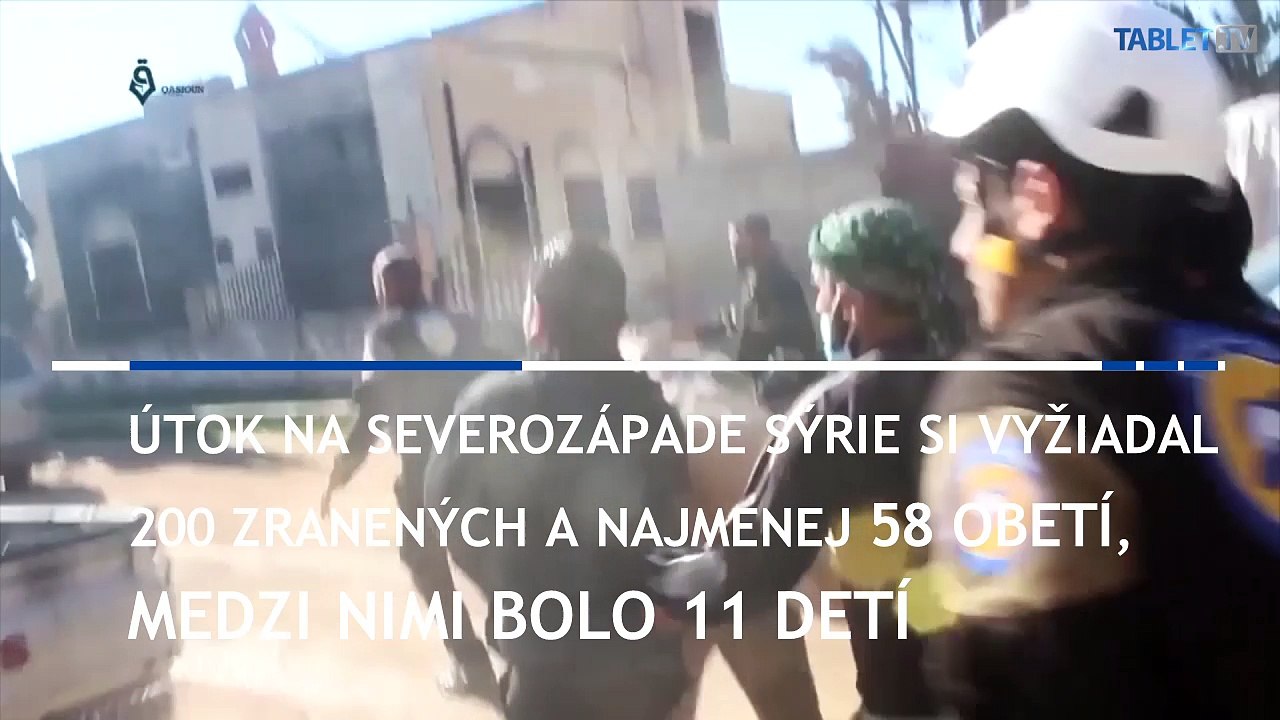 V Sýrii sa udusilo najmenej 58 ľudí, príčinou bol vraj jedovatý plyn