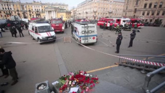 St. Petersburg Metrosundaki Patlama - Hayatını Kaybedenler Anılıyor - St. Petersburg