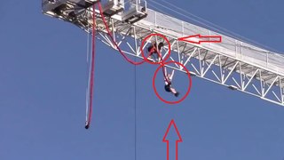 MOST DANGEROUS JUMPS ON A ROPE  BUNGEE JUMPING