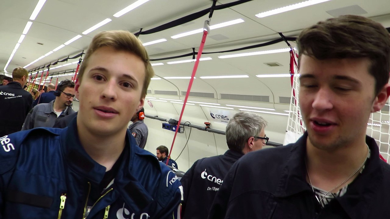 Deux lycéens de Pontarlier volent en apesanteur